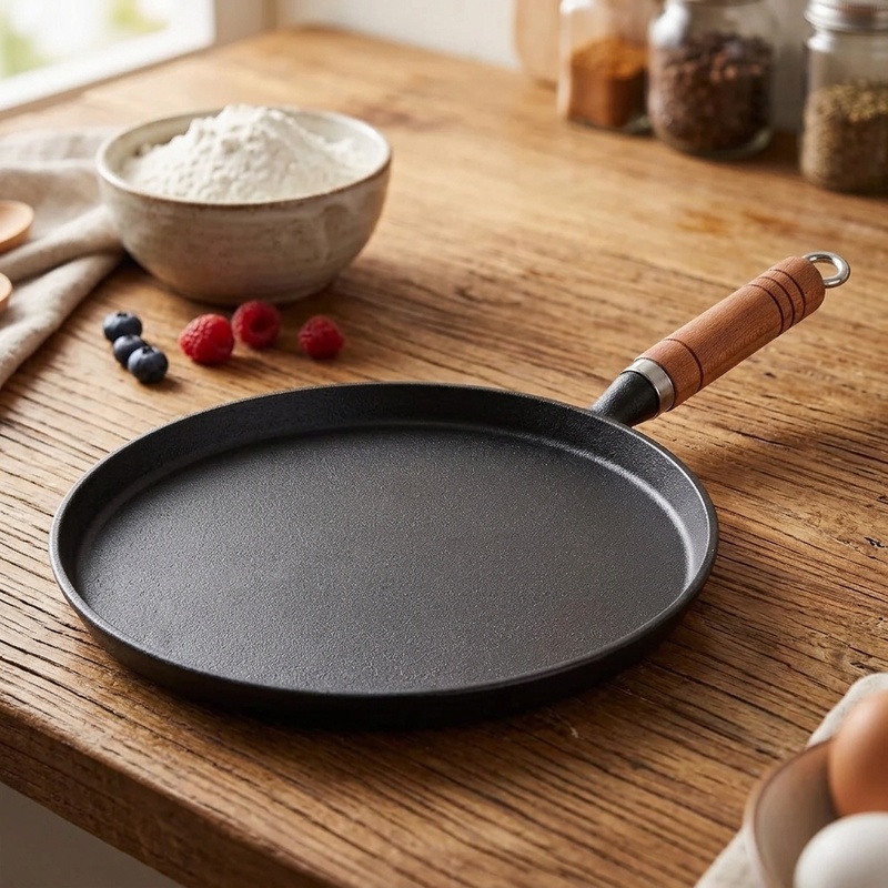 Cast Iron Corn - 20/23/26cm 무코팅 무스틱 프라이팬, 계란 팬케이크