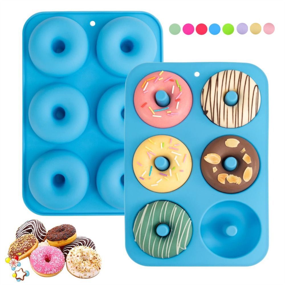Donut Mold Silicone - 새로운 실리콘 도넛 몰드 고온 방지