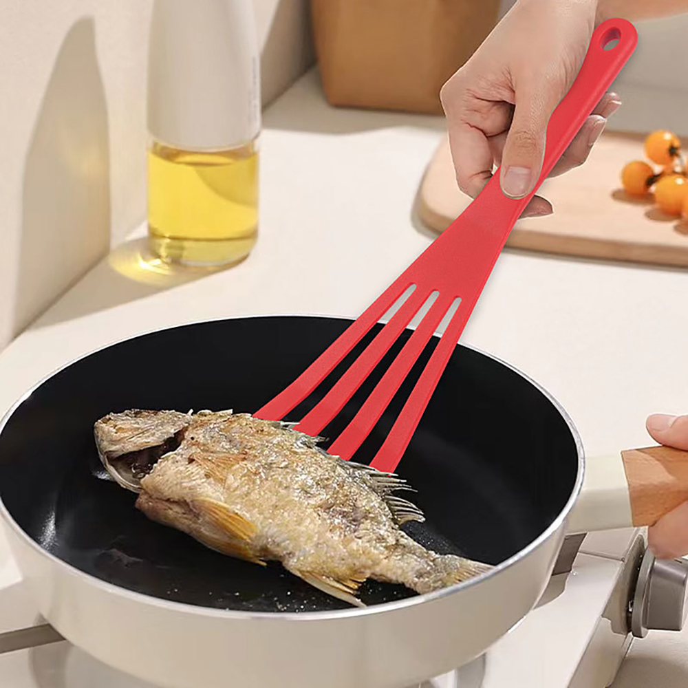 1PC 실리콘 경사 배수 삽 튀김 생선 가정용 비 스틱 - Okonomiyaki Spatula 리뷰 및 가격