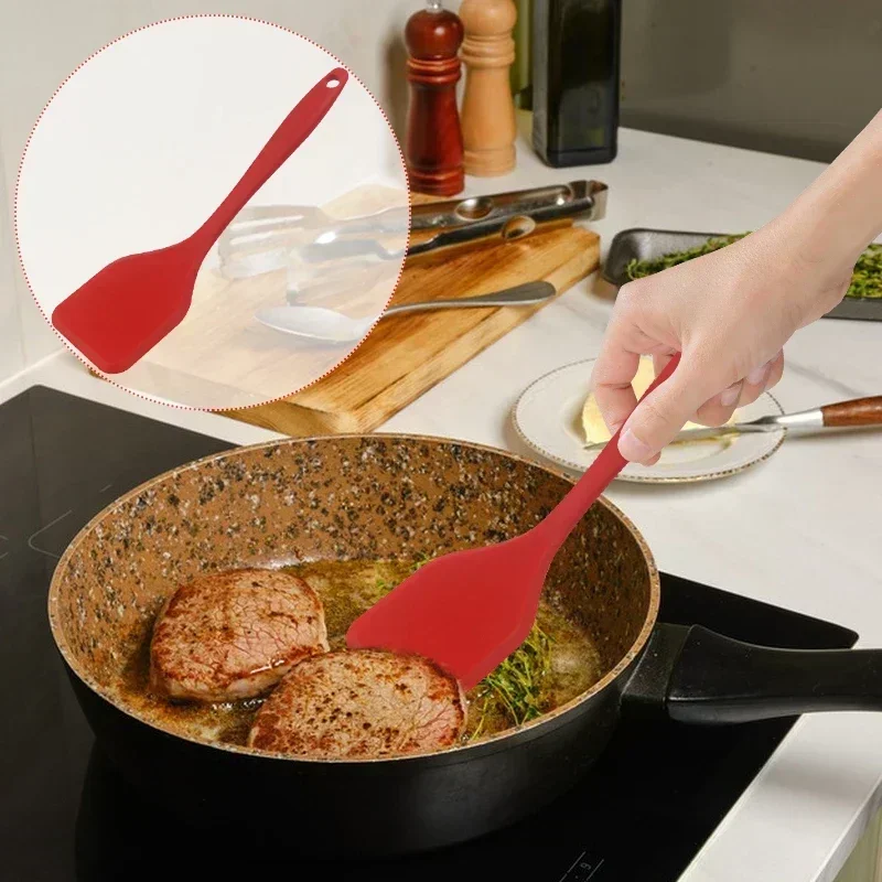 작은 20.5cm 실리콘 요리용 누수 방지 주걱 밀도  - Okonomiyaki Spatula 리뷰 및 가격